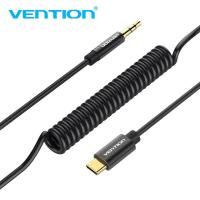 ราคา Vention แจ็คเสียบ Usb C Spring Aux เชื่อมต่อเสียง Type C เป็น 3.5 มม. สายเสียง Usb Type - C 3.5 มม. BGA (1585144167)