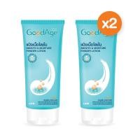 ราคา GoodAge Smooth & Moisture แป้งเนื้อโลชั่น สมูท แอนด์ มอยส์เจอร์ 200 มล. 2 หลอด (6417825913)