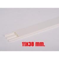 ราคา รางร้อยสายไฟฟ้า รางแบน 11x38mm. ยาว 2 เมตร Leetech ET004 รางเก็บสายไฟ (WTE) (2960545861)