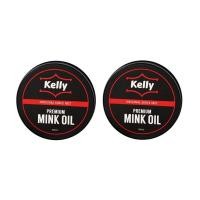 ราคา KELLY Mink Oil เคลลี่ มิงค์ออยล์ ไขปลาวาฬ บำรุงขัดเงารองเท้าหนังเรียบ 100 ml (2 กระปุก) (717198087)