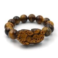 ราคา PIXIU หินไทเกอร์อาย พลอยตาเสือ ประดับปี่เซียะเรียกทรัพย์ไทเกอร์อาย ขนาด 12 มม. by siamonlineshop (733683207)