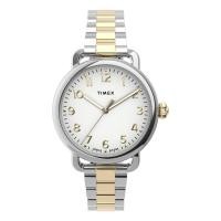 ราคา Timex TW2U13800 Standard นาฬิกาข้อมือผู้หญิง สีเงิน/ทอง (7977609558)