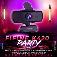 ราคา [กรุงเทพฯ ด่วน 1 ชั่วโมง] FIFINE K420 2K COMPUTER WEBCAM (3796390982)