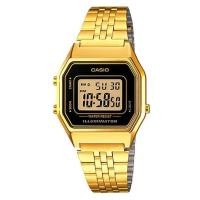 ราคา CASIO นาฬิกาข้อมือผู้หญิง สายสแตนเลส รุ่น LA680WGA-1DF LA680WGA-1 สีทอง ของแท้รับประกัน1ปี (658666553)