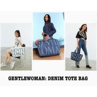 ราคา ✅พร้อมส่ง✅ GENTLEWOMAN DENIM TOTE BAG/ JUMBO DENIM TOTE BAG (5297701544)