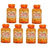 ราคา 7กระปุก890บาทแท้ 100% Ultimate C-Vita ผลิตภัณฑ์เสริมอาหาร ซีไวต้า 1000กรัม (9608033666)