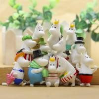 ราคา เซ็ต 12 ตัว โมเดลมูมิน มูมิน โมเดล moomin (1230737572)