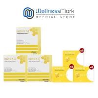 ราคา Honey Q ฮันนี่ คิว (10 แคปซูล) 3 กล่อง + แถมฟรี Honey Q Six Active (5 แคปซูล) 3 กล่อง (14552272964)