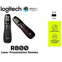 ราคา โค้ดลด300 "LSXY5MTT" LOGITECH R800 Laser Presentation Remote (รีโมทควบคุมคำสั่งไร้สาย) ประกัน 3 ปี (6155600428)