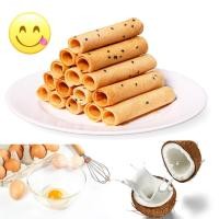 ราคา [อร่อยมาก] ทองม้วน ทองม้วนกะทิสด สูตรโบราณ หวานมันหอมกะทิ อร่อยจนหยุดไม่ได้ ทองม้วนกะทิ ทองม้วนโบราณ 75 กรัม (21751761477)