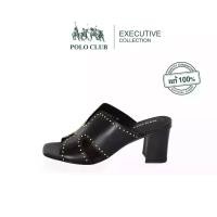 ราคา POLO CLUB รองเท้าหนัง รุ่น P2743 สีดำ | รองเท้าแตะหนัง (5065006969)
