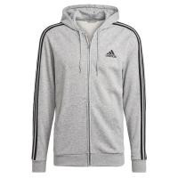ราคา adidas เสื้อฮู้ดซิปยาวเต็มตัว Essentials French Terry 3-Stripes GK9034 (3665128877)