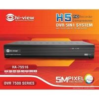 ราคา Hi-view เครื่องบันทึกภาพ DVR 16 CH / 5 IN 1 / 5MP / H5 รุ่น HA-75516 (2082473885)