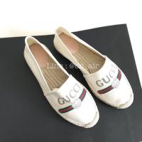 ราคา New gucci logo espadrille รุ่นฮิต (1551668186)