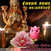ราคา โปรปีใหม่ ขนมไหว้ ขอพร พระแม่ลักษมี ขนมถวายพระแม่ลักษมี ขนมดอกบัวชมพู 1 ชิ้น, ขนมนกฮูกเงินล้าน 1 ชิ้น (5474844634)