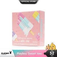 ราคา Playboy Sweet Love ถุงยางอนามัย 3 กลิ่น Strawberry, Mixed fruit, Cola ขนาด 52 มม. บรรจุ 1 กล่อง (3 ชิ้น) (5079331338)