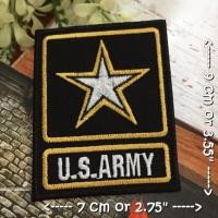 ราคา U.S. Army ตัวรีดติดเสื้อ อาร์มรีด อาร์มปัก ตกแต่งเสื้อผ้า หมวก กระเป๋า แจ๊คเก็ตยีนส์ Badge Embroidered Iron on Patch ... (6039528439)
