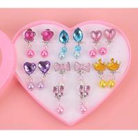 ราคา ต่างหูหนีบเด็กพร้อมกล่อง,ต่างหูหนีบ,ต่างหูเด็ก (3987546672)