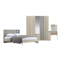 ราคา SB Design Square ชุดห้องนอน ขนาด 6 ฟุต รุ่น Econi สีโอ๊คอ่อน แบรนด์ SB FURNITURE (5164061291)