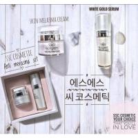 ราคา ครีมทาฝ้า SSC Cosmetic /Skin Melasma Cream 15 g. & White Gold Serum 30 ml. ครีมทาฝ้า กระ ขาวใส (1812094291)