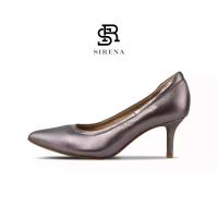 ราคา SIRENA รองเท้าหนังแท้ ส้น 2.5 นิ้ว รุ่น ISABELLA สีพิวเตอร์ | รองเท้าคัทชูผู้หญิง (5315255205)
