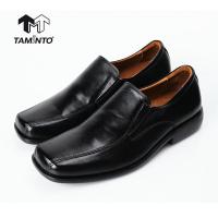 ราคา ส่งฟรี!! Taminto รองเท้าผู้ชาย รองเท้าหนังแท้ แบบสวม รองเท้าคัชชู รองเท้าทำงาน รองเท้าหัวตัด B3508 Men's Loafers (3247723928)