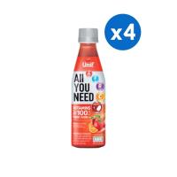ราคา [4ชิ้น]Unif All You Need Skin Tomato ยูนิฟ ออลยูนีด สกิน รสมะเขือเทศ 300 มล. (19413589531)