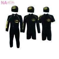 ราคา DC ชุดว่ายน้ำเด็ก swimwear ชุดว่ายน้ำเด็กลายการ์ตูน ซุปเปอร์ฮีโร่ แบทแมน BATMAN ลิขสิทธิ์แท้ ผ้าคุณภาพดี เด็กโต (4153312796)