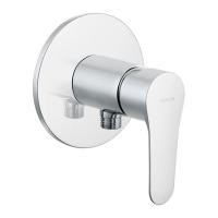ราคา KOHLER July wall mount shower valve (cold water only) K-R99253X-4CD-CP วาล์วเปิด-ปิดน้ำเย็นแบบก้านโยก รุ่นจูลายน์ K-R99253X-4CD-CP (2511239182)