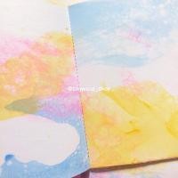 ราคา สมุดโน๊ต กระดาษฟองสบู่สี 180แกรม ปกกาแล็กซี ขนาด A5 (3100400370)