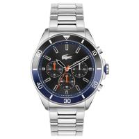 ราคา LACOSTE Tiebraker รุ่น LC2011155 นาฬิกาข้อมือผู้ชาย สายสแตนเลส สีเงิน (14323444976)