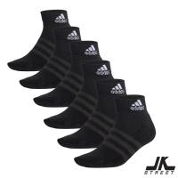 ราคา [โค้ด 15X5FE ลด 15%] ถุงเท้าแพ็ค6คู่ adidas Cush Ank 6PP DZ9363 ข้อสั้น สีดำ ลิขสิทธิ์แท้ ป้ายช็อปไทย (4240678460)