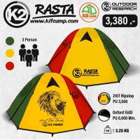 ราคา เต็นท์K2 Rasta (สำหรับ 3 คน) ขนาดกาง 210x185x120 cm. (7397668341)