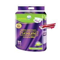 ราคา ผ้าอ้อมผู้ใหญ่แบบเทป ซีเคียว Size M 28 ชิ้น(1ห่อ) (1297816052)