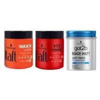 ราคา แว็กซ์ผม Schwarzkopf Taft Wax/Got2b Beach Mattชวาร์สคอฟ ทัฟท์ แว็กซ์ 85ml / ก๊อตทูบี บีช แมทท์ 100 ml แว็กซ์จัดแต่งทรงผม (1538059417)