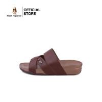 ราคา Hush Puppies รองเท้าผู้ชาย รุ่น WYNTER HP KHSFB1511F - สีน้ำตาล รองเท้าแตะหนังแท้ รองเท้าแตะ รองเท้าแบบสวม (9009707066)