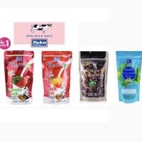 ราคา (ซื้อ 1 แถม 1) Yoko Gold Salt Body Scrub Peach + Milk , Water Melon+Milk,Cofee Gold ขนาด 280, 350g (3943795462)