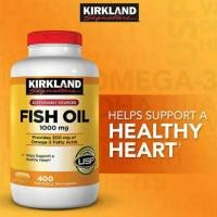 ราคา Kirkland Fish Oil 1000mg 400 softgels Exp: 2024 (3342642026)
