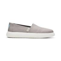 ราคา TOMS รองเท้าลำลองผู้หญิง แบบสลิปออน (Slip on) รุ่น Mallow Drizzle Grey Heritage Canvas รองเท้าลิขสิทธิ์แท้ (10307377823)