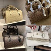 ราคา COACH ROWAN SATCHEL IN SIGNATURE CANVAS ทรงหมอนรุ่นใหม่ขนาด10นิ้วมีหลายสี (3813910252)