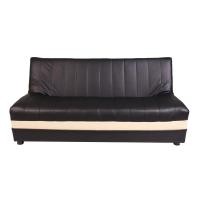 ราคา BOFA โซฟาปรับนอน ST-042/14 PD#35 สีดำคาดครีม (1251662550)