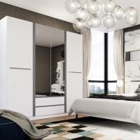 ราคา SB Design Square SB DESIGN SQUARE SB FURNITURE ชุดห้องนอน ตู้เสื้อผ้าบานเปิด Ricchi ขนาด 180x59x210 ซม. - แบรนด์ SB FUR (6537512426)