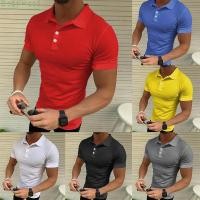 ราคา 【Big Discounts】Men\'s T Shirt Button Down Shirts Floral Long Sleeve Slim Fit T-shirt Tops#BBHOOD (19189597086)