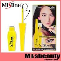 ราคา อายไลเนอร์ กันน้ำเนื้อแมท Mistine So Black Eyeliner มิสทีน โซ แบลค (22802700)