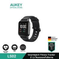 ราคา AUKEY LS02 สมาร์ทวอทช์ Smartwatch Fitness Tracker with 12 Activity Modes IPX6 Waterproof 20 Day Battery, Support iOS & Android รุ่น LS02 (15731739904)