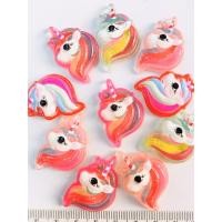 ราคา เรซิ่นการ์ตันรูปม้สโพนี่ ม้า ยูนิคอน ตุ๊กตา เรซิ่น ติดกิ๊บ 10 ชิ้น (เลือกแบบ) (3587836043)