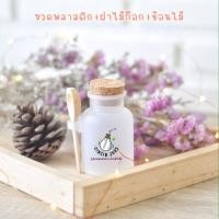 ราคา ขวดฝาไม้ก๊อกพร้อมช้อนไม้ ทรงกลม 100 กรัม ขวดสครับ ขวดใส่เครื่องปรุง กระปุกใส่น้ำตาล กาแฟ (7299747)