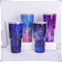 ราคา ถ้วยน้ำ แก้วเก็บความเย็น ขนาด 30 Oz.เนื้อสแตนเลส304 ถ้วยเครื่องดื่มเย็นพรีเมี่ยม ถ้วยสตาร์รี่สร้างสรรค์ เก็บความเย็น (21859121991)