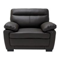 ราคา SB Design Square KONCEPT FURNITURE โซฟาหนังแท้ โซฟา 1 ที่นั่ง G-Dano ขนาด 114x89x89 ซม. - สีน้ำตาล แบรนด์ KONCEPT FURNIT (13856043779)