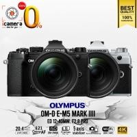 ราคา ผ่อน 0%** Olympus Camera OM-D E-M5 Mark III Kit ED 12-40 mm. F2.8 Pro - รับประกันร้าน icamera 1ปี (3036646652)